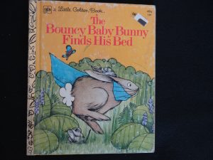 The Bouncy Baby Bunny Finds His Bed