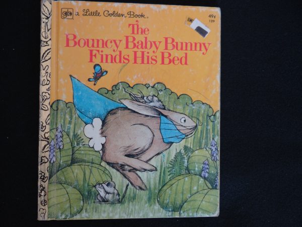 The Bouncy Baby Bunny Finds His Bed