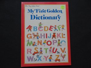 My First Golden Dictionary- Big Golden Book