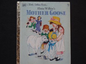 Eloise Wilkin's Mother Goose- Blue Cover