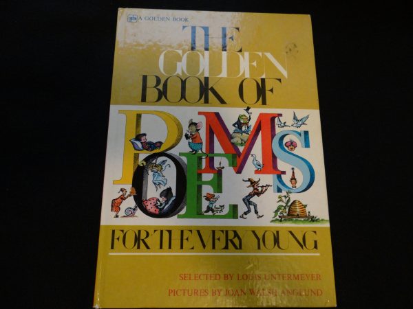 The Golden Book of Poems for the Very Young- BGB