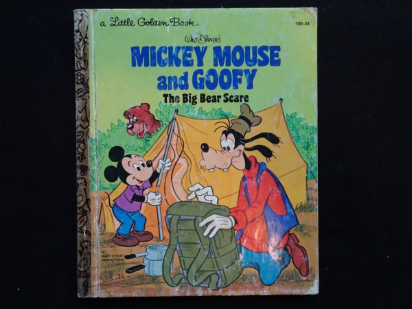 Mickey Mouse and Goofy- Big Bear Scare