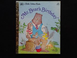 Mr. Bear's Birthday- A