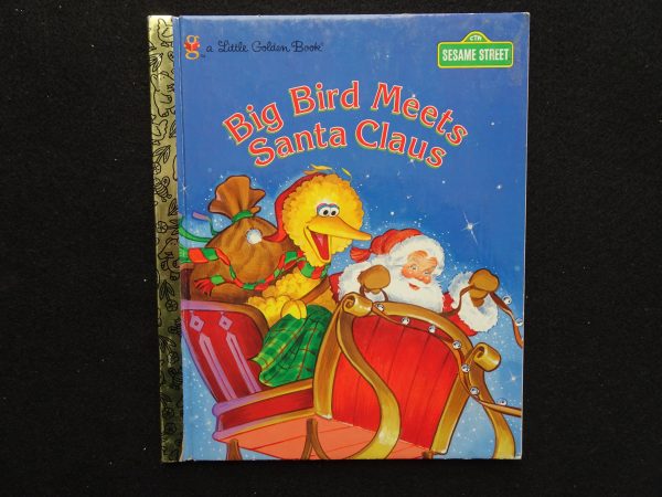 Big Bird Meets Santa Claus
