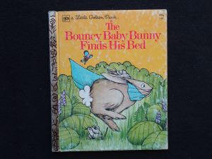 The Bouncy Baby Bunny Finds His Bed- #129