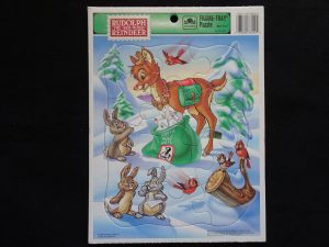 Frame Tray Puzzle- Rudolph (Scarry)