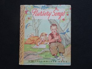 Nursery Songs- Dust Jacket from 1946!