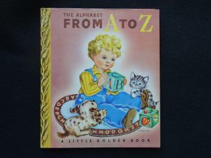 The Alphabet From A to Z- Dust Jacket!