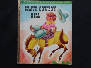 Brave Cowboy Bill- Puzzle Intact!- B