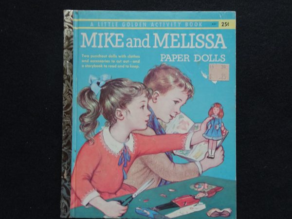 Mike and Melissa Paper Dolls- Intact!