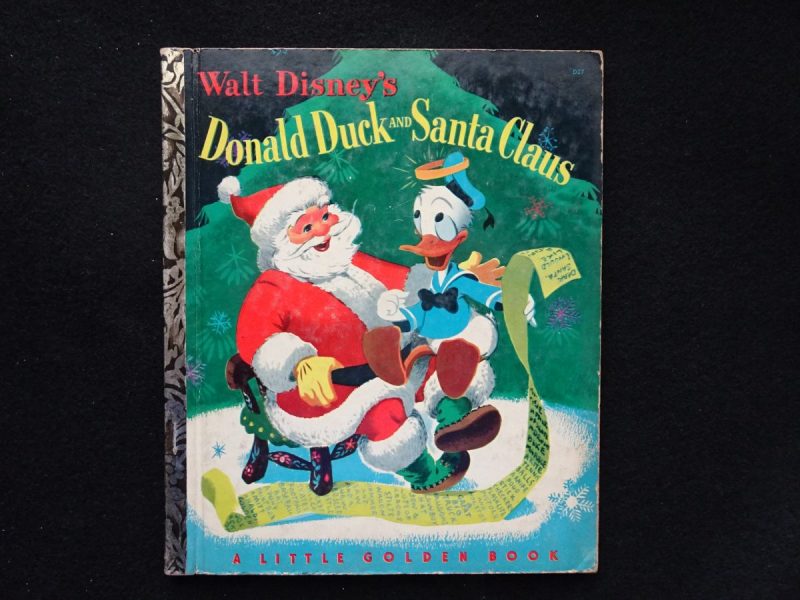 Donald Duck and Santa Claus- A