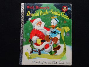 Donald Duck and Santa Claus- D