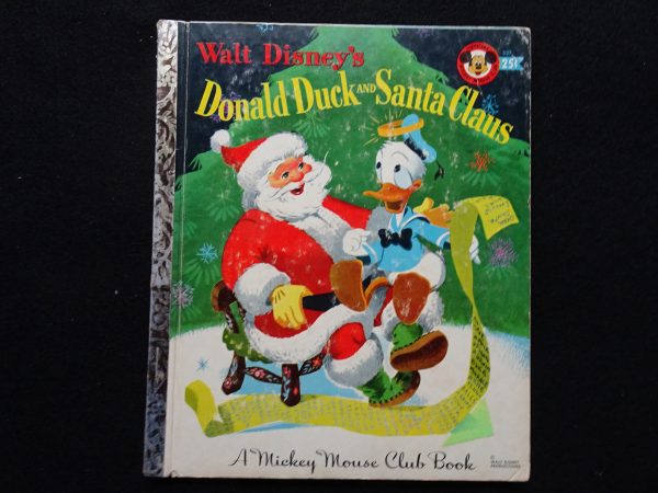 Donald Duck and Santa Claus- D