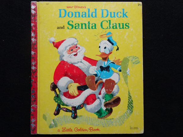 Donald Duck and Santa Claus- F