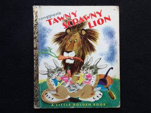 Tawny Scrawny Lion- A