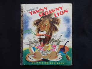 Tawny Scrawny Lion- B