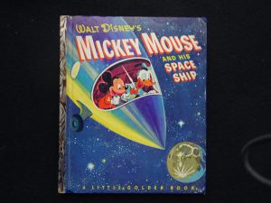 Mickey Mouse and His Space Ship- A