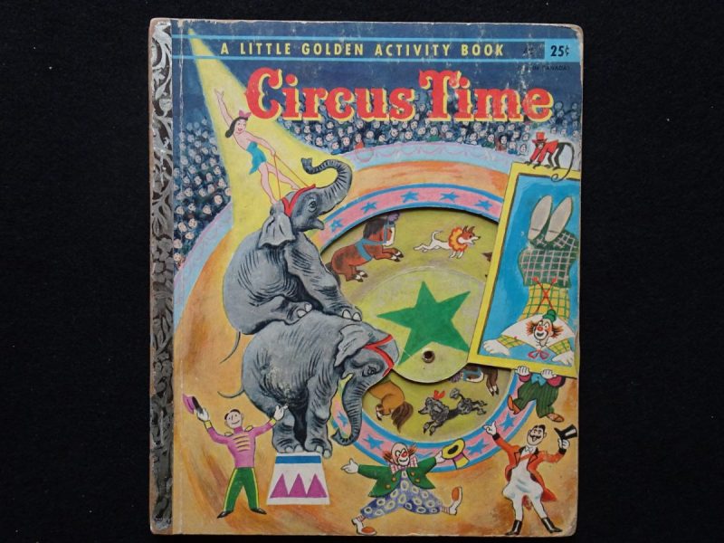 Circus Time- 1955- Wheel Intact!