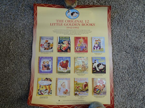 Poster- Original 12 Little Golden Books