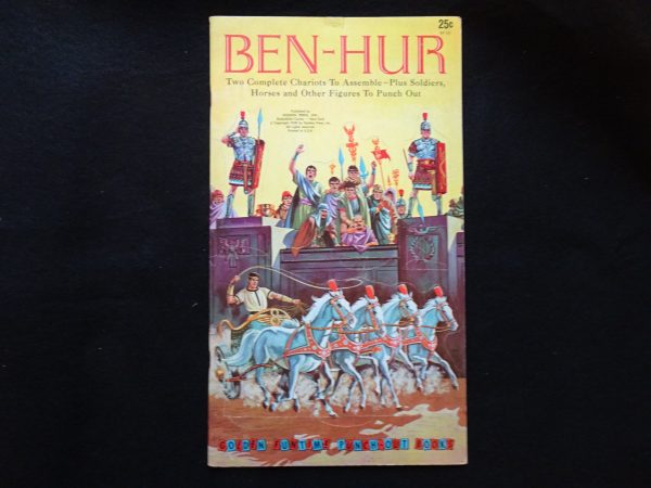 Golden Funtime Punchout Book- Ben-Hur