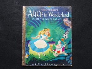 Alice in Wonderland Meets the White Rabbit