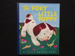The Poky Little Puppy- Blue Binding 1992