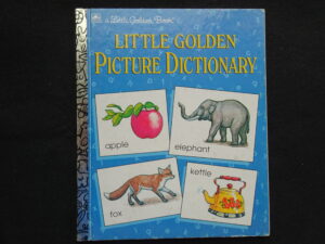 Little Golden Picture Dictionary- 1996