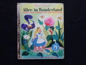 Alice in Wonderland Finds the Garden of Live Flowers- A