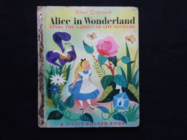 Alice in Wonderland Finds the Garden of Live Flowers- A