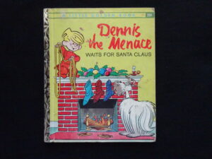 Dennis the Menace Waits for Santa Claus- A