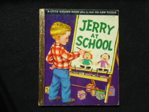 Jerry at School- With Puzzle!