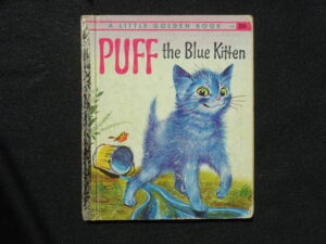 PUFF the Blue Kitten